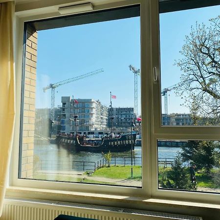 Apartamenty S&S Chlebova Gdansk Z Widokiem Na Rzeke Motlawe, Stare Miasto Exterior foto